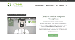 Desktop Screenshot of greendoctornetwork.com